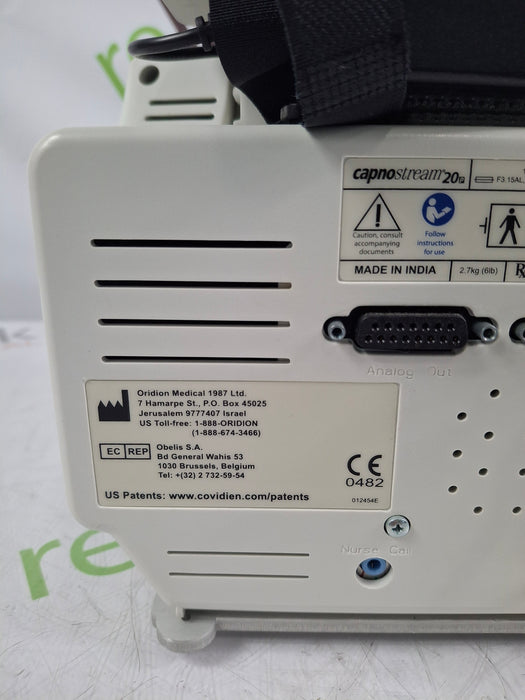 Oridion Capnostream 20P Capnography Monitor
