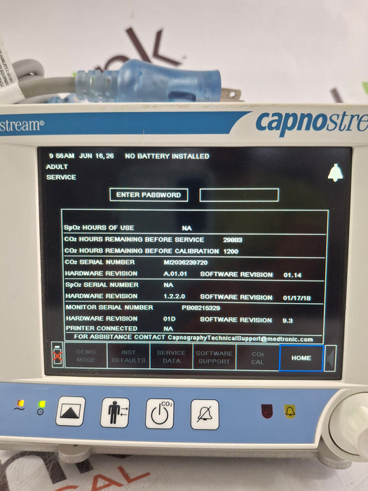 Oridion Capnostream 20P Capnography Monitor