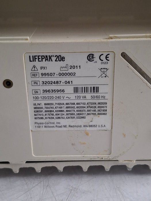 Physio-Control LifePak 20e Defibrillator