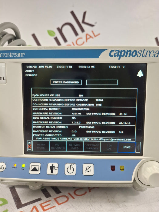 Oridion Capnostream 20P Capnography Monitor
