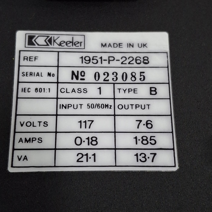 Keeler All Pupil Ophthalmoscope