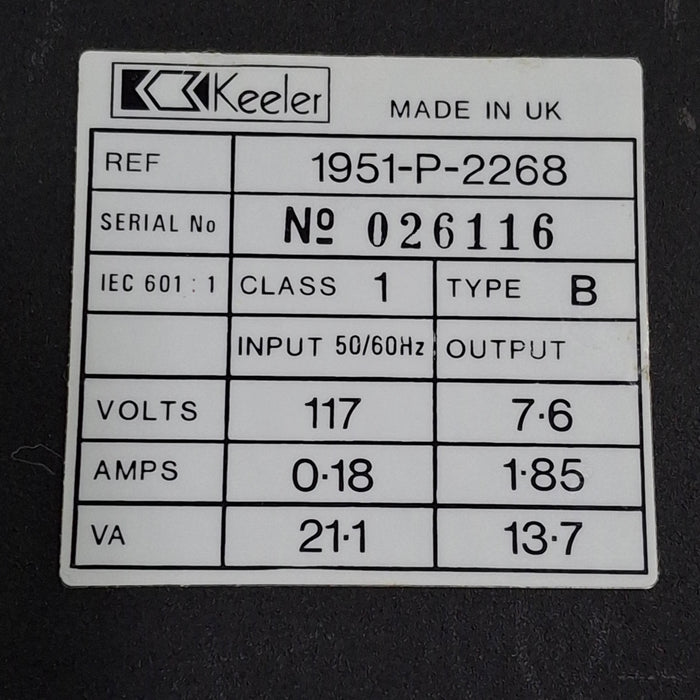 Keeler All Pupil Ophthalmoscope