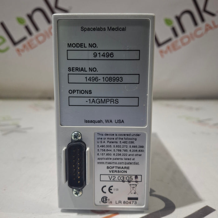 Spacelabs Healthcare 91496 Multiparameter Module