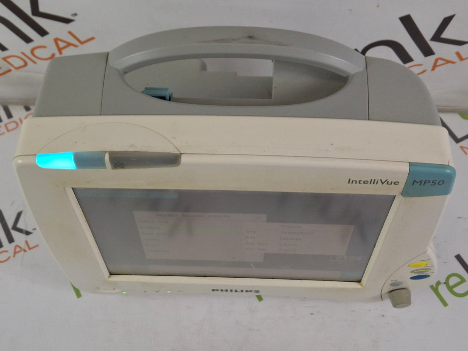 Philips IntelliVue MP50 Patient Monitor