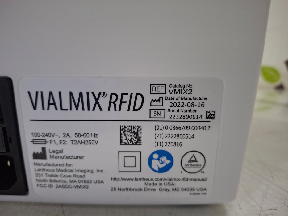 Lantheus Medical Imaging Inc Vialmix RFID Amalgamator
