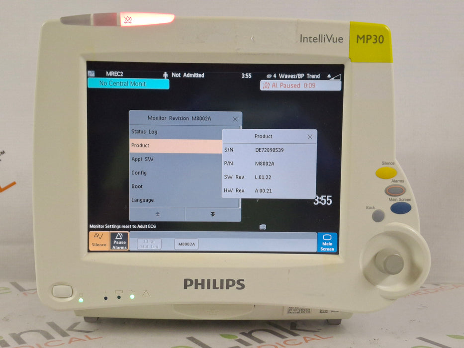 Philips IntelliVue MP30 Patient Monitor