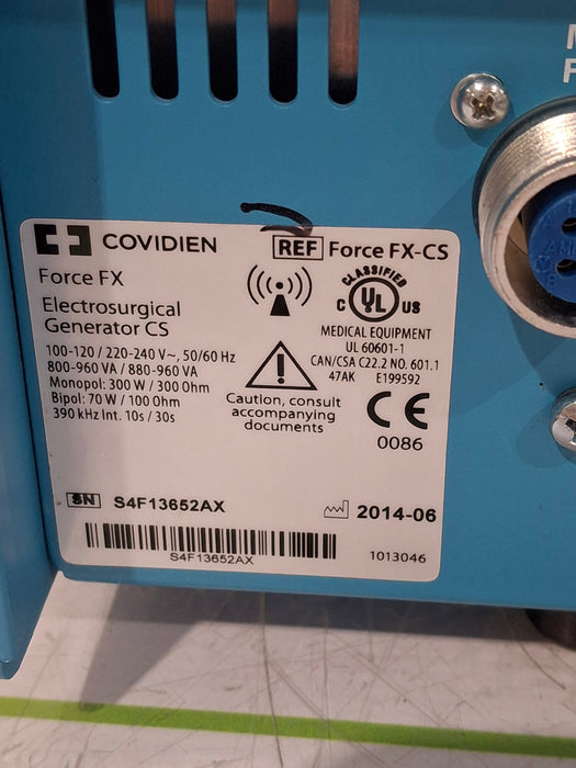 Covidien Force FX-CS Electrosurgical Unit