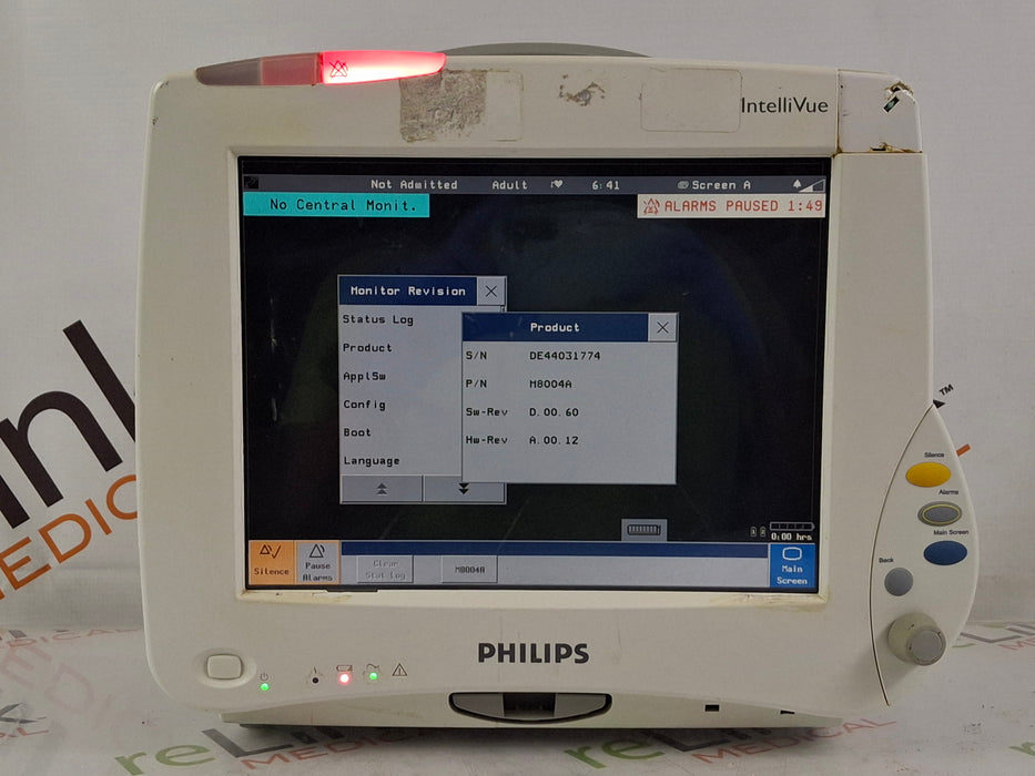 Philips IntelliVue MP50 Patient Monitor