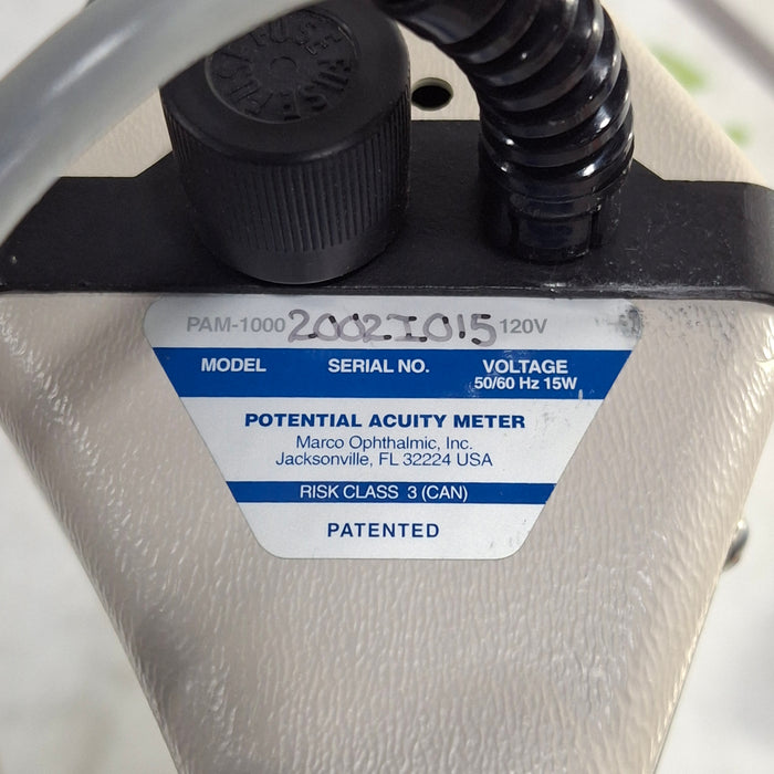 Marco PAM-1000 Potential Acuity Meter Diopter