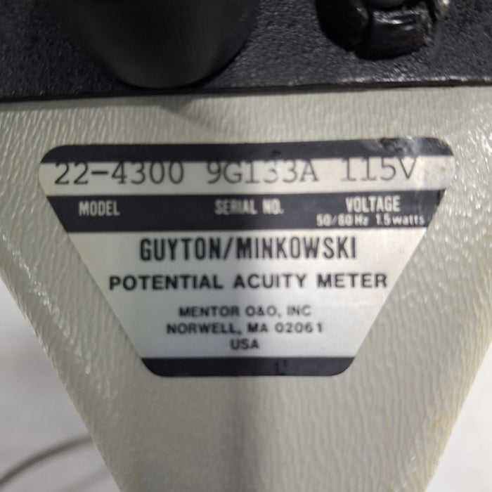 Guyton Minkowski 22-4300 Potential Acuity Meter