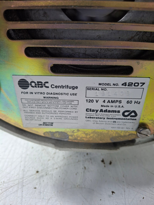 Clay Adams QBC Centrifuge