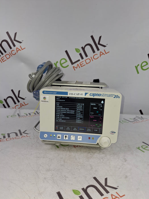 Oridion Capnostream 20P Capnography Monitor