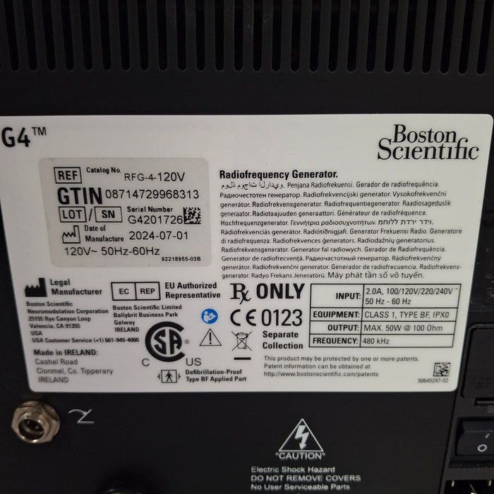 Boston Scientific G4 3.0 Radiofrequency Generator