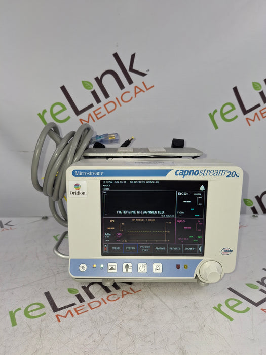 Oridion Capnostream 20P Capnography Monitor