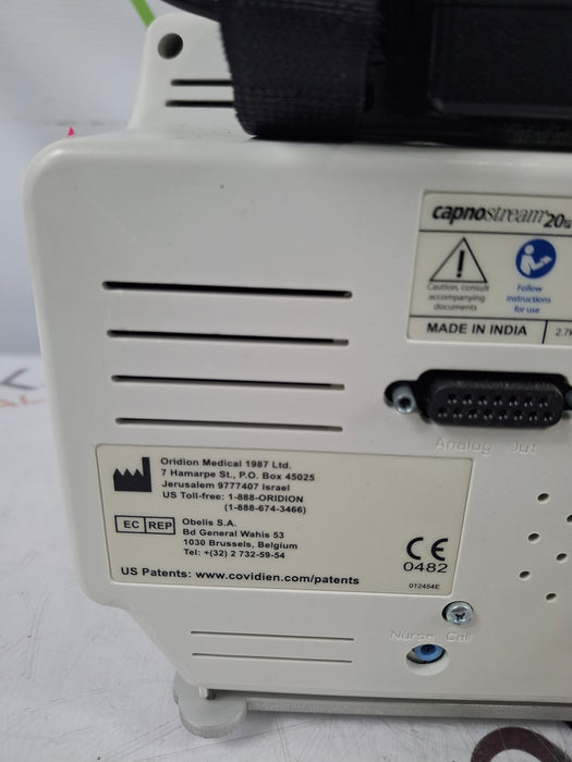 Oridion Capnostream 20P Capnography Monitor