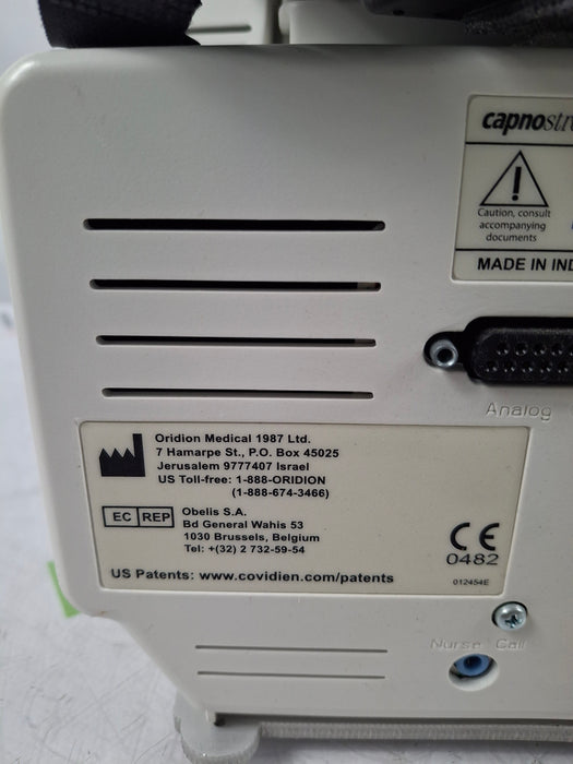 Oridion Capnostream 20P Capnography Monitor