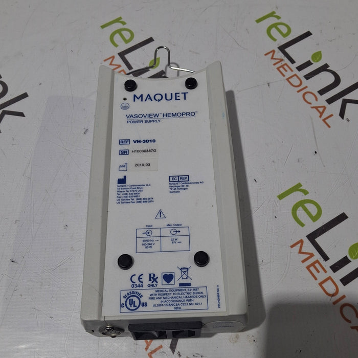 Maquet Vasoview Hemopro Power Supply