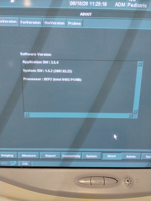GE Healthcare Vivid 7 Ultrasound