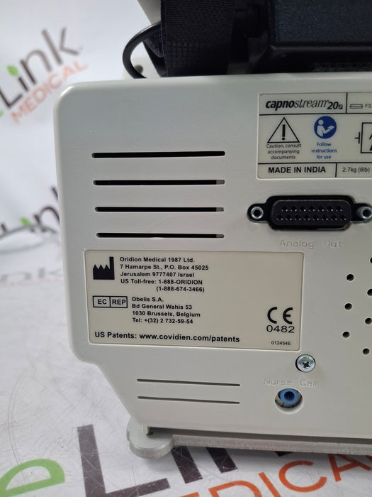 Oridion Capnostream 20P Capnography Monitor