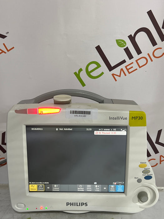 Philips IntelliVue MP30 Patient Monitor