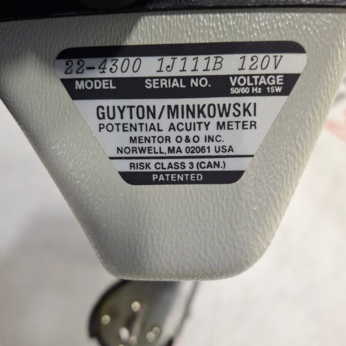 Guyton Minkowski 22-4300 Potential Acuity Meter