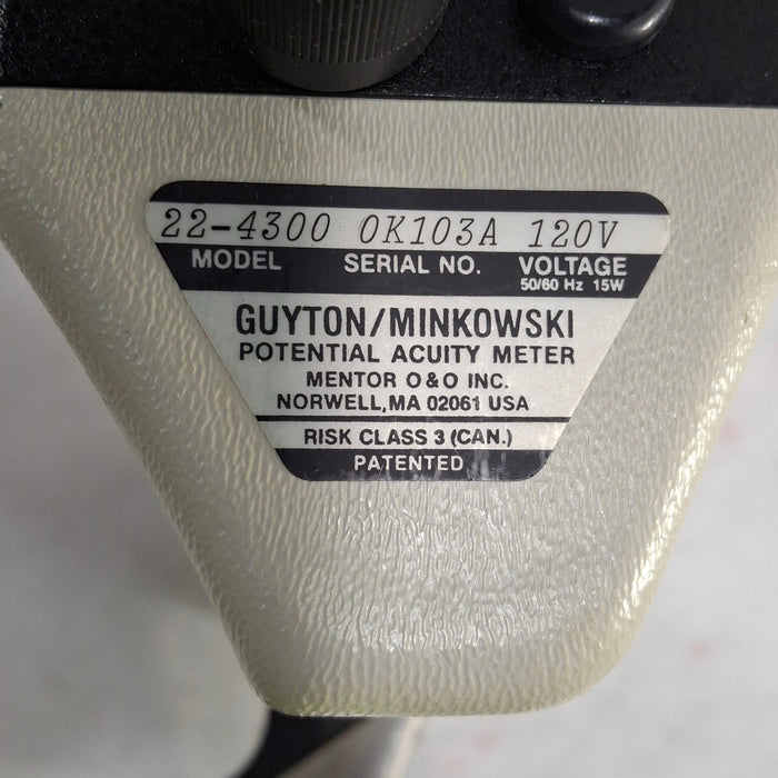 Guyton Minkowski 22-4300 Potential Acuity Meter