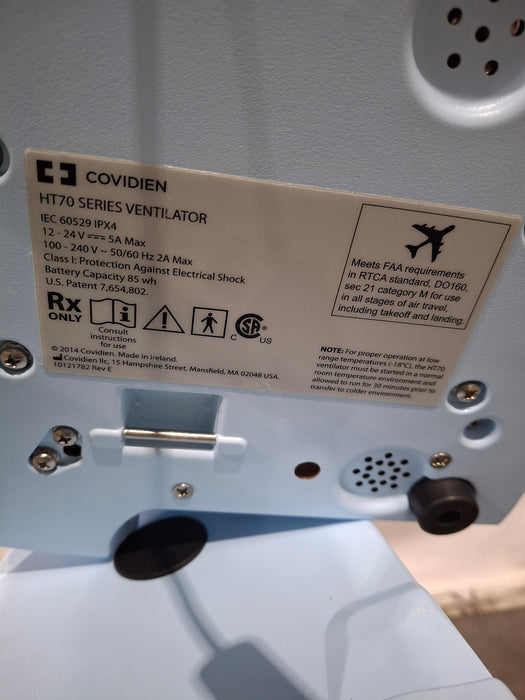 Newport Medical HT70 Plus Ventilator