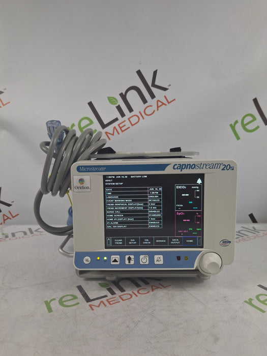 Oridion Capnostream 20P Capnography Monitor