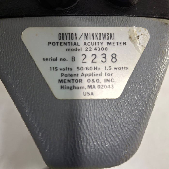 Guyton Minkowski 22-4300 Potential Acuity Meter