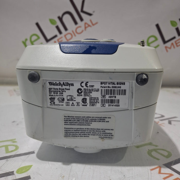 Welch Allyn Spot 420 - NIBP, Temp, Masimo SpO2 Vital Signs Monitor
