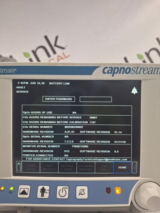 Oridion Capnostream 20P Capnography Monitor