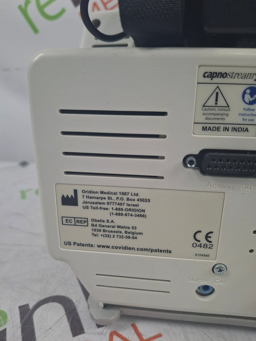 Oridion Capnostream 20P Capnography Monitor