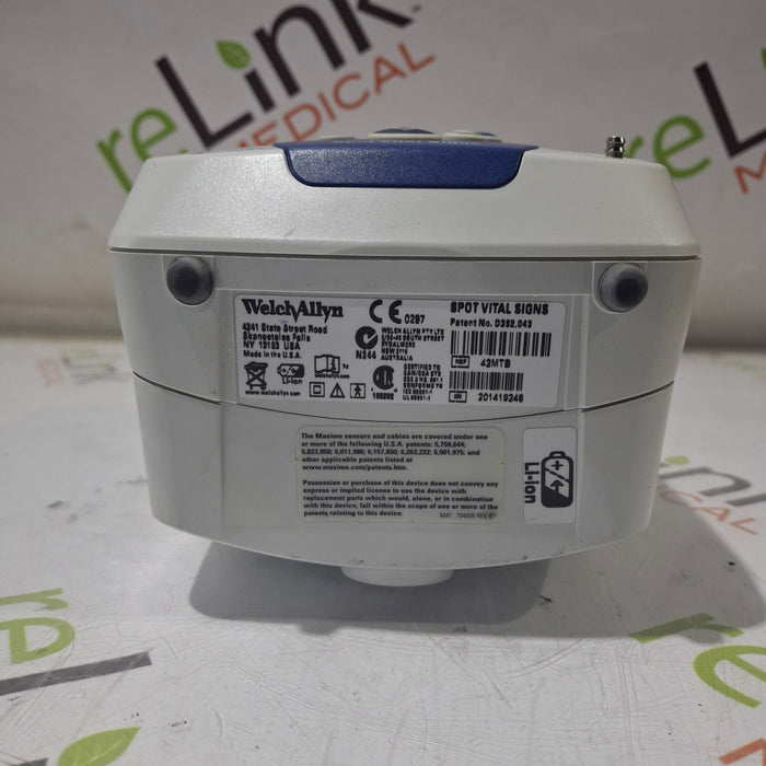 Welch Allyn Spot 420 - NIBP, Temp, Masimo SpO2 Vital Signs Monitor