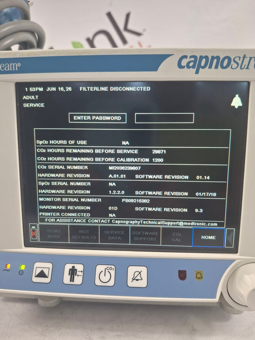 Oridion Capnostream 20P Capnography Monitor