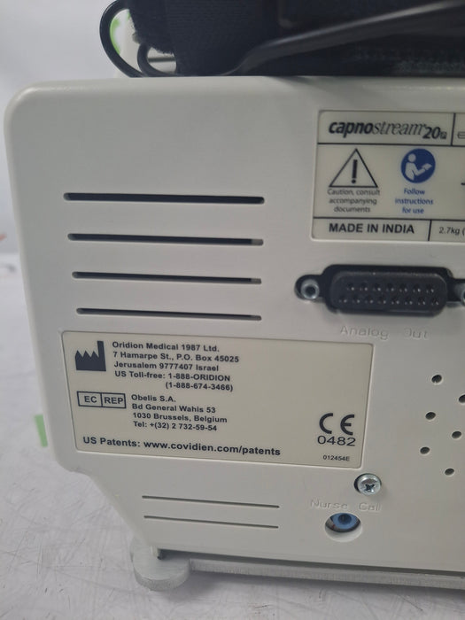 Oridion Capnostream 20P Capnography Monitor