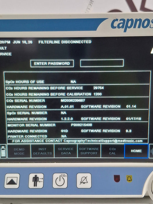 Oridion Capnostream 20P Capnography Monitor