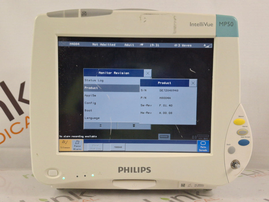 Philips IntelliVue MP50 Patient Monitor