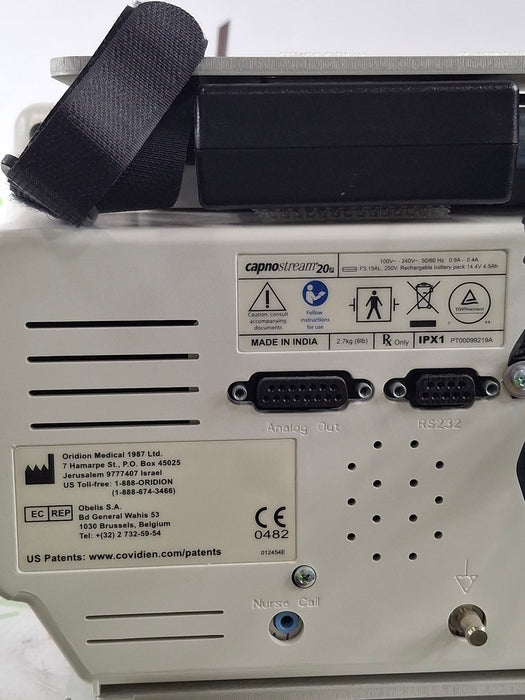 Oridion Capnostream 20P Capnography Monitor