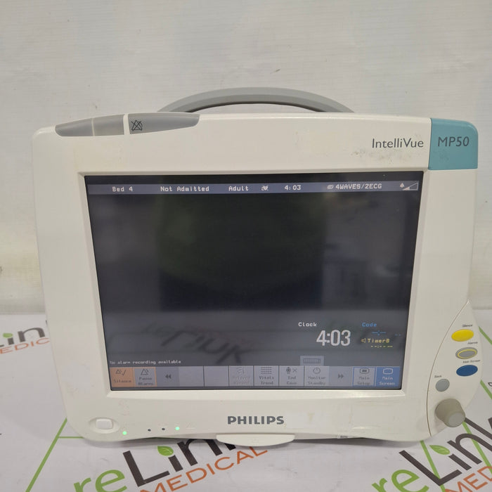 Philips IntelliVue MP50 Patient Monitor