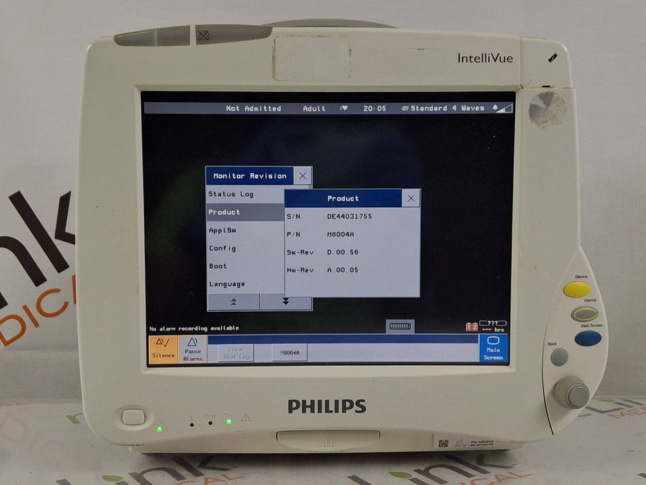 Philips IntelliVue MP50 Patient Monitor