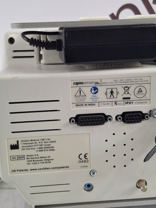 Oridion Capnostream 20P Capnography Monitor