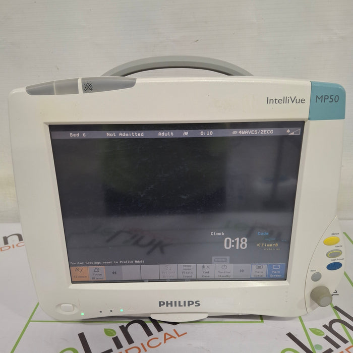 Philips IntelliVue MP50 Patient Monitor