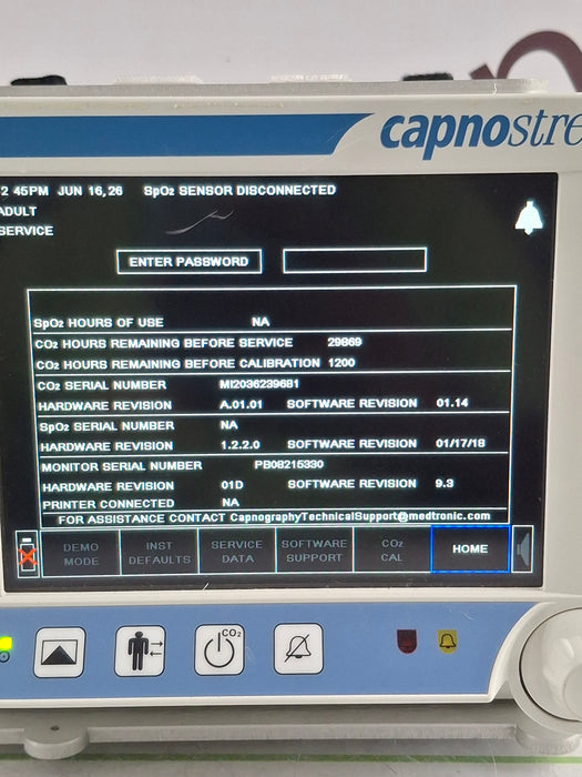 Oridion Capnostream 20P Capnography Monitor