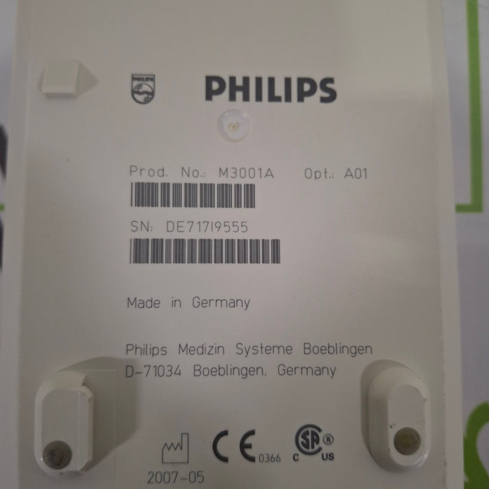 Philips M3001A-A01 Fast SpO2, NIBP, ECG MMS Module