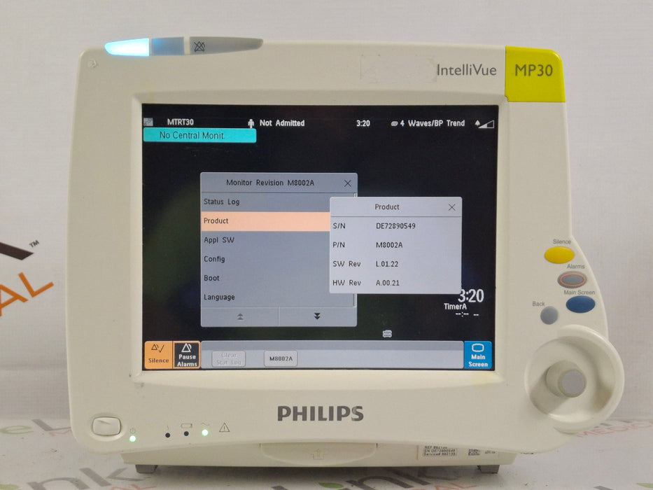 Philips IntelliVue MP30 Patient Monitor