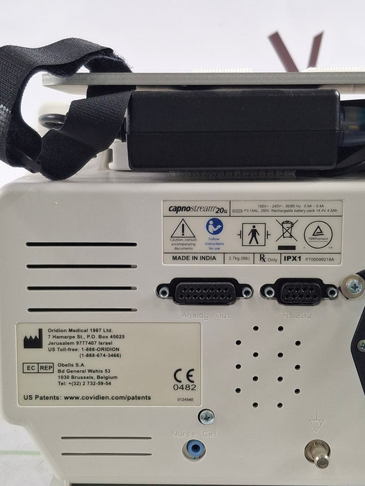 Oridion Capnostream 20P Capnography Monitor