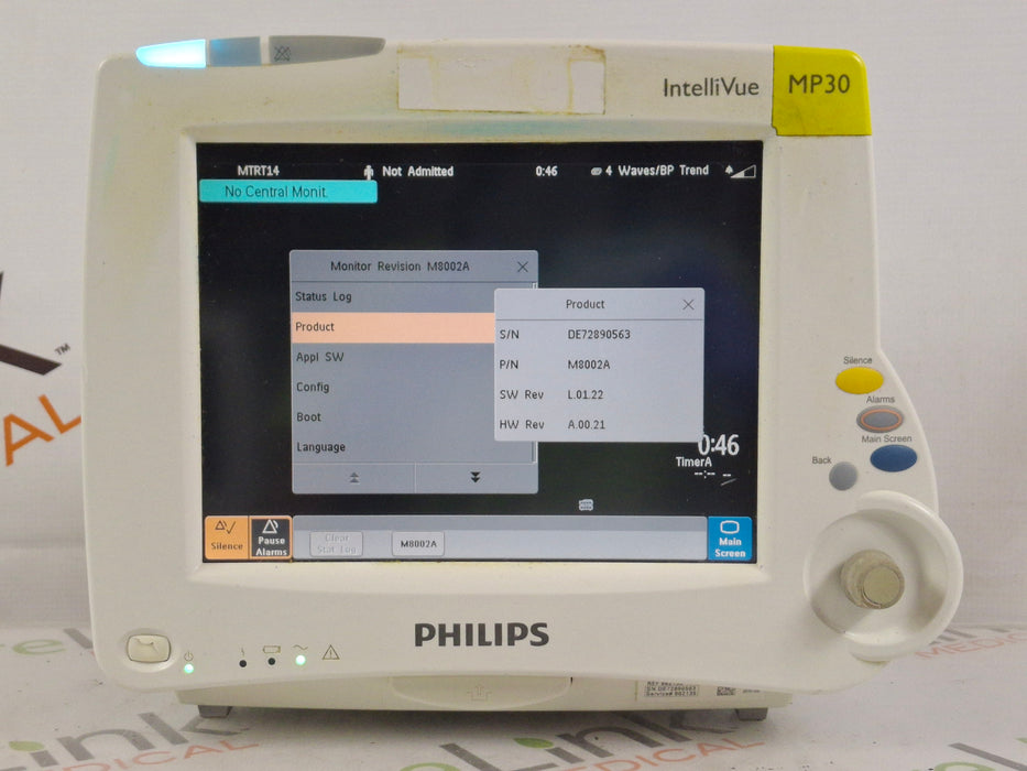 Philips IntelliVue MP30 Patient Monitor