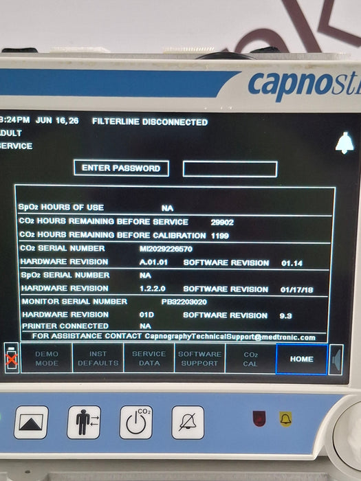 Oridion Capnostream 20P Capnography Monitor