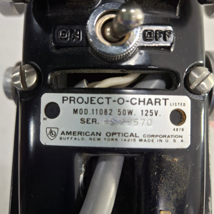 American Optical Project-O-Chart