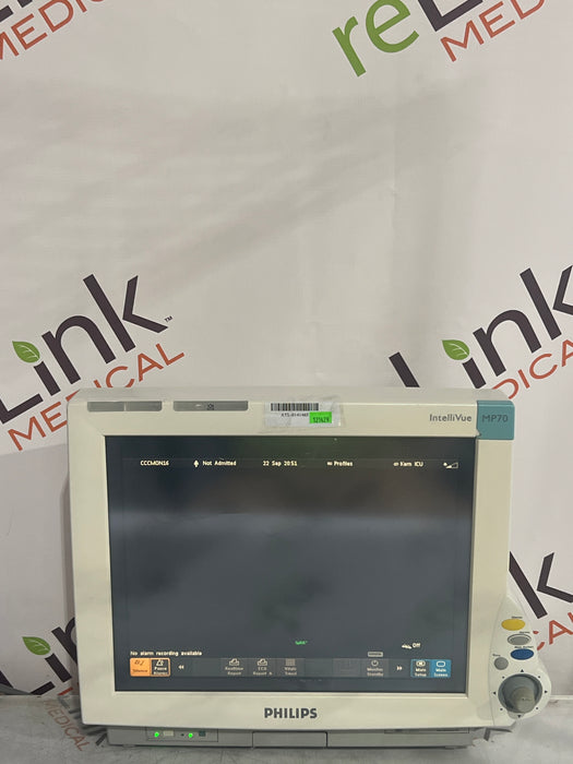 Philips IntelliVue MP70 Patient Monitor